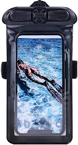 Vaxson Telefon Kılıfı Siyah, ışık Telefonu II 2 ile Uyumlu Su Geçirmez Kılıfı Kuru Çanta [Değil Ekran Koruyucu Film ]