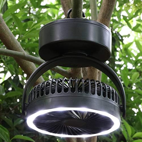 Jarchıı profesyonel Üretim açık Fan lambası, 7200 mAh uzun dayanıklılık taşınabilir fan ışık, ABS kaymaz Seyahat için ev kamp