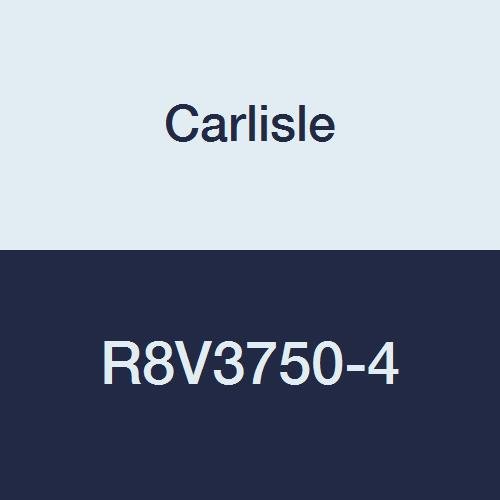 Carlisle R8V3750-4 Kauçuk Kama Bantlı Sarılı Kalıplı Bantlı Kayışlar, 376.5 Uzunluk, 1 Genişlik, 17/32 Kalınlık, 50.6 lb.