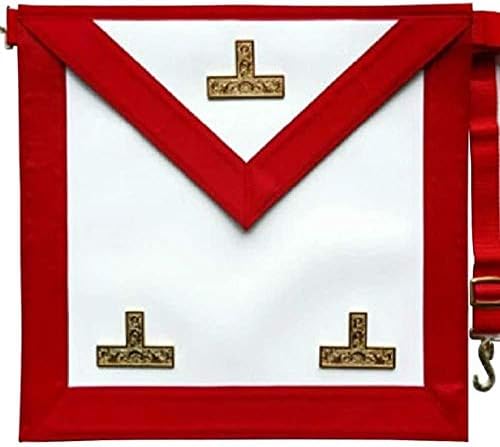 Regalia Lodge Masonik İskoç Ayini AASR Ana Önlük (Kuzu Derisi)