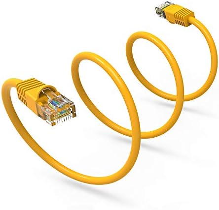 15ft (4.6 M) Cat6 UTP Ethernet Ağ Önyükleme Kablosu 15 Feet (4.6 Metre) Gigabit LAN Ağ Kablosu RJ45 Yüksek Hızlı Yama Kablosu,