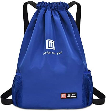 Oxford Paket Paket Cep omuzdan askili çanta kadın ipli çanta Spor Çanta seyahat sırt çantası Erkek Net cep CD koyu mavi büyük
