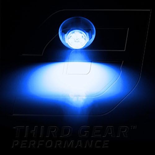 TGP T10 Mavi 6 LED SMD plaka kama ampuller çifti 1997-2001 Acura CL ile Uyumlu