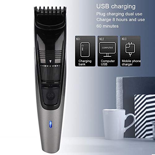 Elektrikli Self-Servis Saç Kesici USB Şarj Edilebilir Saç Kesme Makinesi Taşınabilir Saç Tıraş Makinesi Erkekler Çocuklar İçin