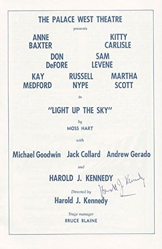 Harold J. Kennedy-Program İmzalandı
