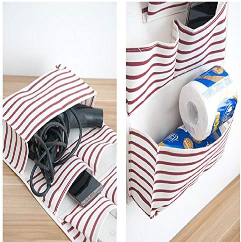 Saklama çantası Kapı asılan saklama çantası Saklama çantası Pamuk Kumaş Duvar Asılı Dolap Cep Ev saklama çantası Yatak Odası
