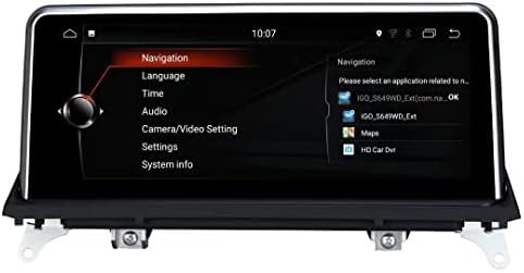 BMW X5 E70 X6 E71 2011 2012 2013 2014 Araba Radyo GPS Navigasyon Oynatıcı Android 10.0 Stereo 64 GB ROM IPS Ekran 3G WıFı Ayna