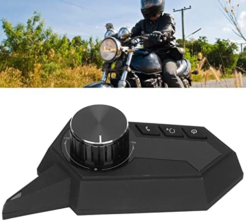 Motosiklet Kask Bluetooth Kulaklık, Eller Serbest Çağrı Motosiklet Kask İnterkom ile Güç Ekran, Otomatik Cevaplama, Sürme için