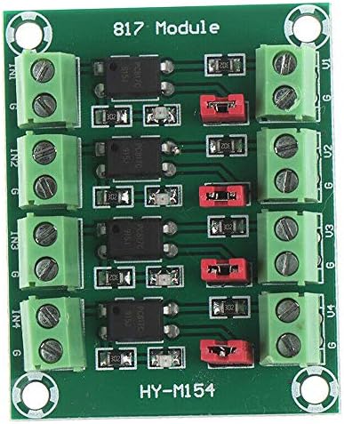 Gump'ın bakkal PC817 4 Kanallı Gerilim Dönüştürücü Modülü Optocoupler İzolasyon Sürüş Modülü
