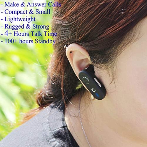 Kulaklık Motorola XT2115 kulak kablosuz Bluetooth kulaklık için hızlı şarj cihazı ile çalışır (V4. 2 siyah)
