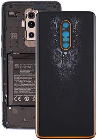 kangruwl Revizyon Değiştirin Telefon Parçaları ıçin Pil arka Kapak ıçin OnePlus 7 T Pro Aksesuar (Renk: Siyah)