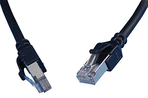 09459711121-Ethernet Kablosu, Cat5e, Cat5e, 500 mm, 19,7, RJ45 Fiş, RJ45 Fiş, Siyah (2'li Paket) -9459711121