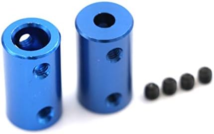 WXPSE Mil Çoğaltıcı Donanım Alüminyum Alaşım Kaplin Çap 5mm 8mm 3D Yazıcılar Parçaları Mavi Esnek Mil Çoğaltıcı Step Motor Aksesuarları