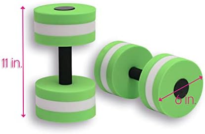 Marka Yenilikleri Sucul Egzersiz Dumbellleri - 2'li Set-Su Aerobiği için
