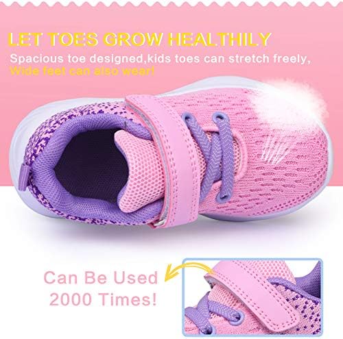 DOTACOKO Küçük Çocuklar Sneakers Yıkanabilir Yürümeye Başlayan Çocuk Boys & Grils Tenis Ayakkabıları