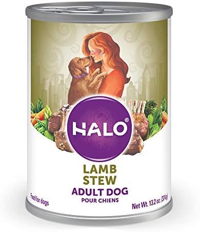 Halo Köpek Maması, Yetişkin Islak Köpek Maması, 13.2 oz Kutu (6'lı Paket)
